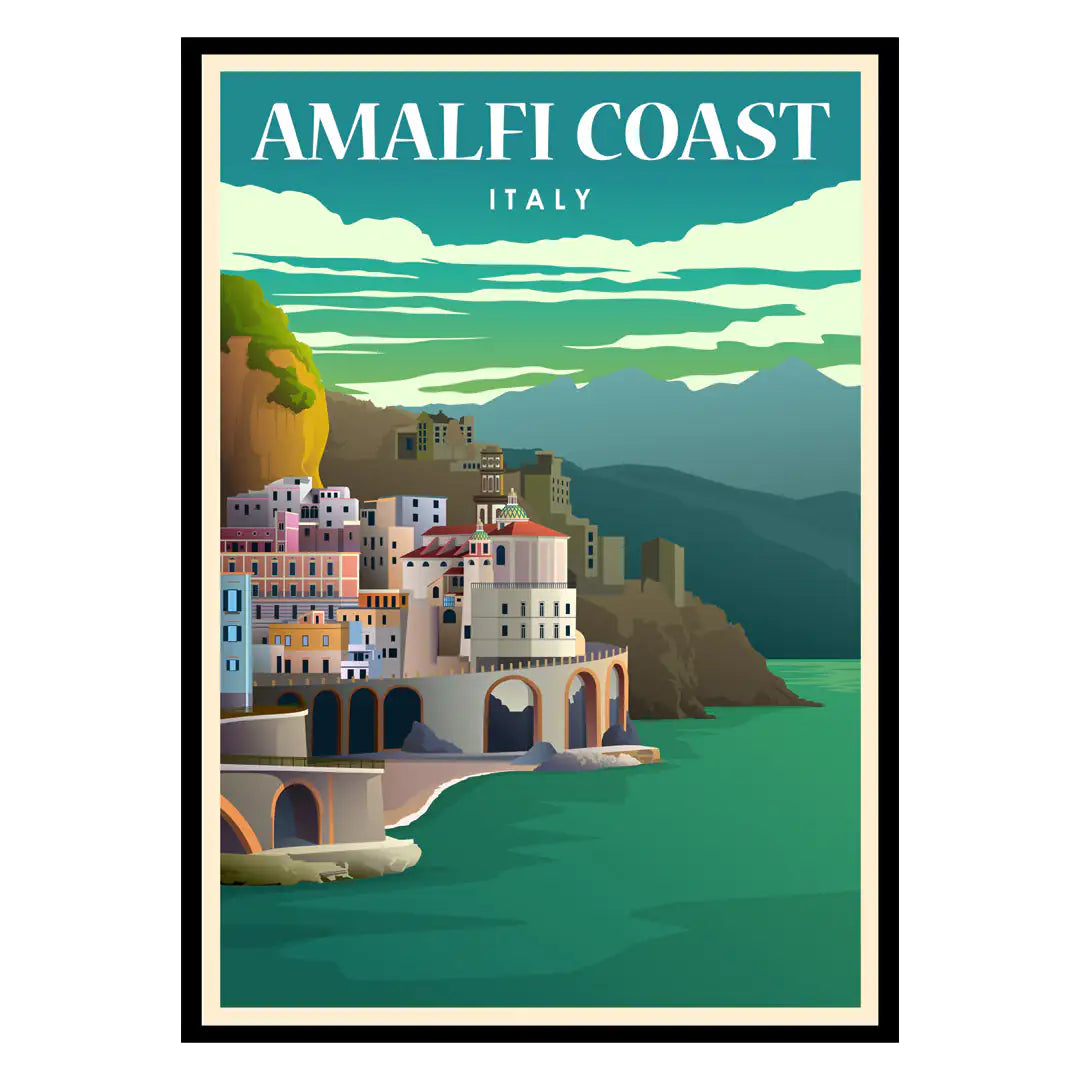 Amalfi Coast Poster