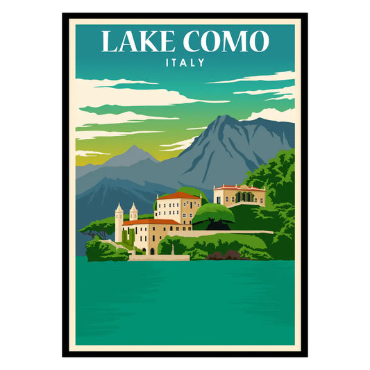 Lake Como Poster