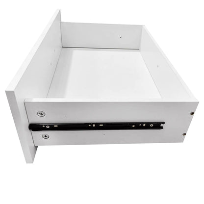 Closet Shelves for bathroom,Wooden Closet System Modular With 2 Doors Shelves Wall Mount Organizer Modern Shelving for Walk in Closet Organization Bedroom Built in Clothes Storage 31.49''W x 16.04''D x 31.49''H