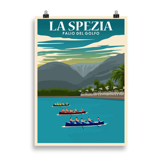 La Spezia Liguria Italy Poster